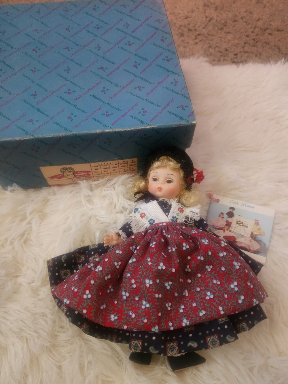 Madame Alexander Vintage Germany Doll Comes With The Box Multi Color